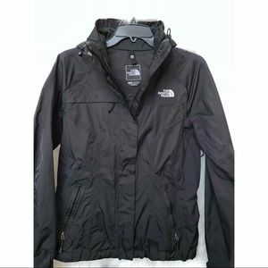 Women’s Black North Face Rain Jacket